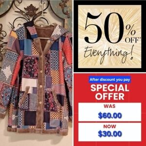 50% Off Listed Price You Pay Only $30.00 Bundle For Offer☆☆NWOT Size Large